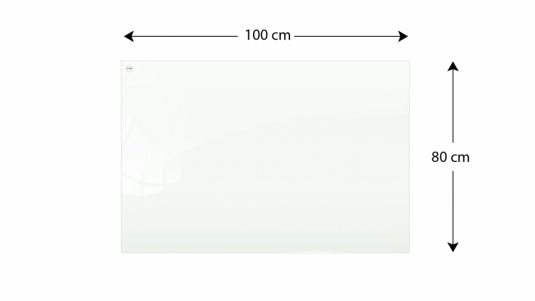 Sklenená tabuľa 100x80 ALLboards CLASSIC