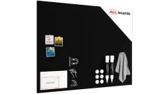 Magnetická tabule 120x90 ALLboards METAL - černá