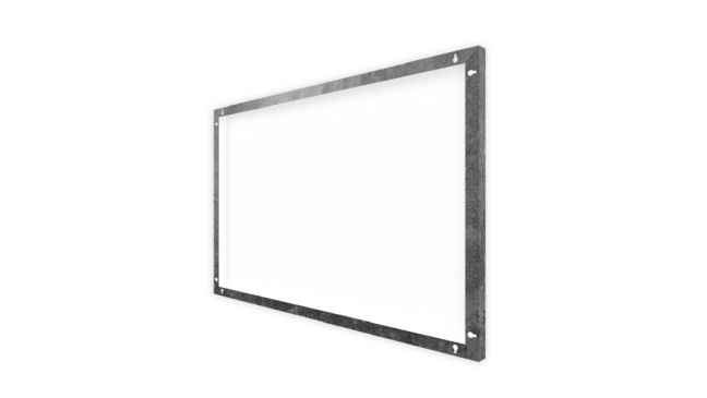 Kovový obraz betón 60x40 ALLboards METAL