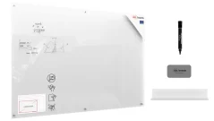 Skleněná nemagnetická tabule TRANSPARENTNÍ 180×120 cm