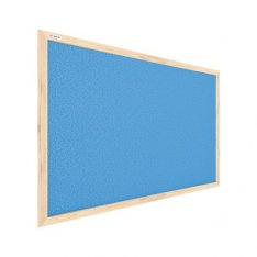 ALLboards korková tabule v dřevěném rámu 60x40 cm- SKY