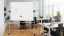 Mobilní tabule TM Idea, oboustranná, otočná, za sucha stíratelná, magnetická, 150x120 cm – řada FLEX