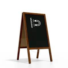 Reklamní áčko s magnetickou tabulí 118x61cm