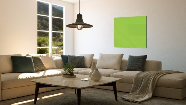 Magnetická skleněná tabule Mean green 60x40 cm