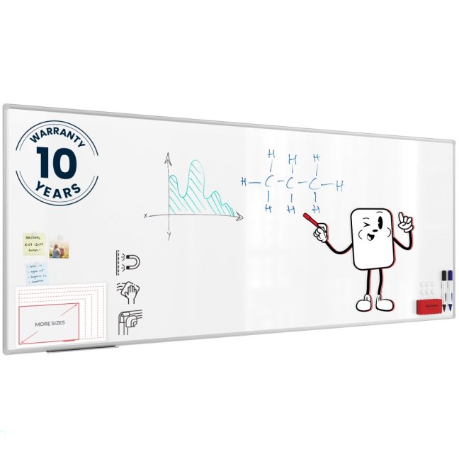 Magnetická tabule 250x100 ALLboards PREMIUM