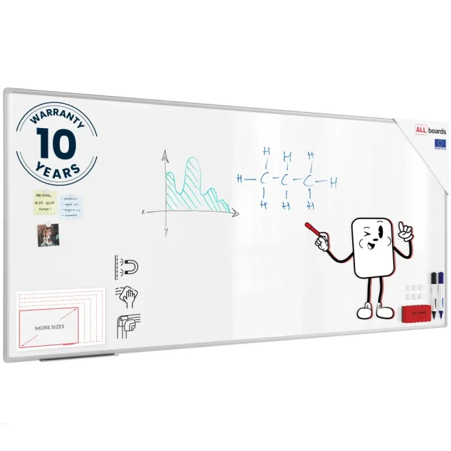 Magnetická tabuľa 220x120 ALLboards PREMIUM