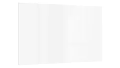 Magnetická tabule SLIMboard bezrámová smazatelná za sucha 200x120 cm