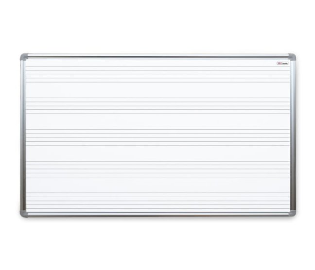 Magnetická tabuľa 150x100 notová osnova ALLboards PREMIUM