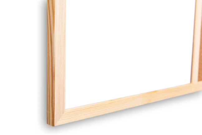 Korková a magnetická tabule 60x40 cm COMBI dřevěný rám