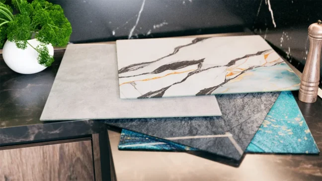 Skleněná kuchyňská deska BÍLÁ 60x52 cm - krájecí, ochranná deska