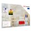 Magnetická tabule METALboards zlatý beton 60x40 cm