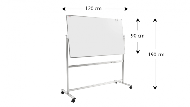 Mobilní tabule 120x90 ALLboards CLASSIC