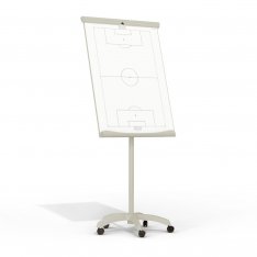 Flipchart mobilná trénerská tabuľa na kolieskach 100x70 cm ALLboards CLASSIC, SP_FL3_F