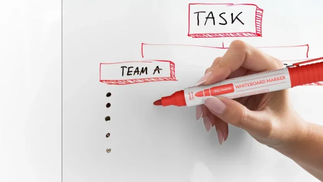 Sada popisovačů na suché mazání ALLboards – 1 x 12 barev – 12 ks