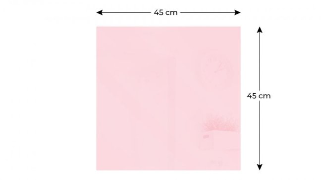 Magnetická sklenená tabuľa Bubblegum 90x60cm