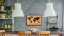 Korková tabule MAPA SVĚTA dřevěný lakovaný rám BLACK 60x40 cm