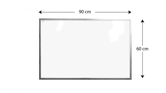 Magnetická tabule 90x60 ALLboards COLOR