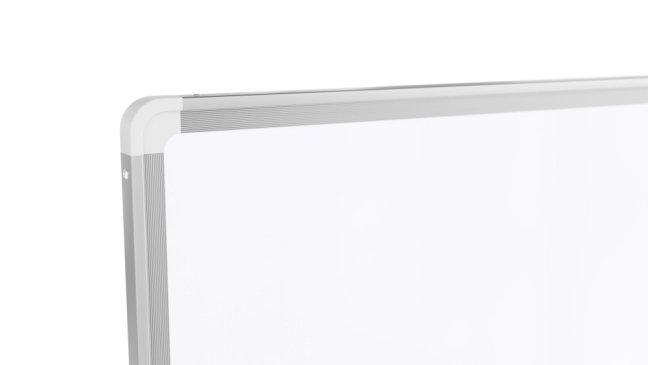 Mobilní tabule TM Idea, oboustranná, otočná, za sucha stíratelná, magnetická, 120x90 cm – řada FLEX