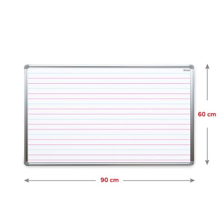Magnetická tabule 120x90 cm -  linky pro výuku psaní