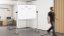 Mobilní tabule TM Idea, oboustranná, otočná, za sucha stíratelná, magnetická, 150x100 cm – řada FLEX