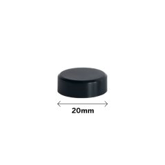 Magnet na tabule 20 mm - čierná