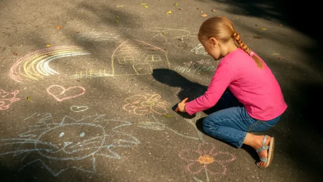 Barevná JUMBO křída na tabule – sada 20 kusů