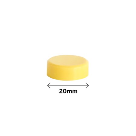 Magnet na tabule 20mm - Žlutá