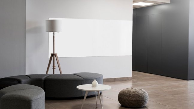 Magnetická tabule SLIMboard bezrámová smazatelná za sucha 300x120 cm