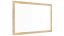 Magnetická tabuľa PREMIUM 180x120 cm v ráme vo farbe duba