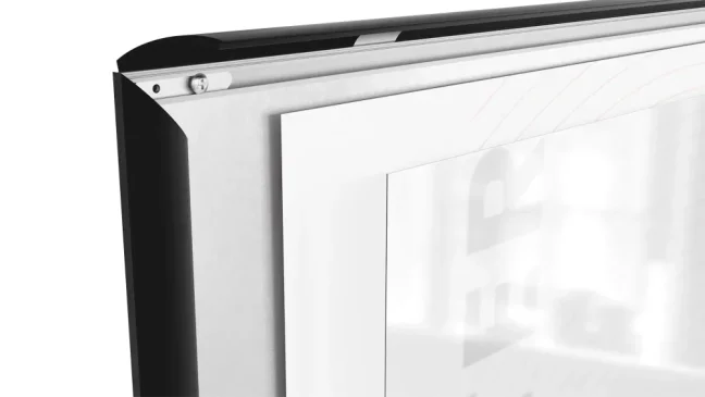 Plakátový rám A2 OWZ – černý, zacvakávací