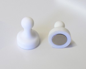 Magnet na tabule FIGÚRKA 1ks - biela