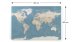 Obraz Mapa světa 90x60 ALLboards CANVAS