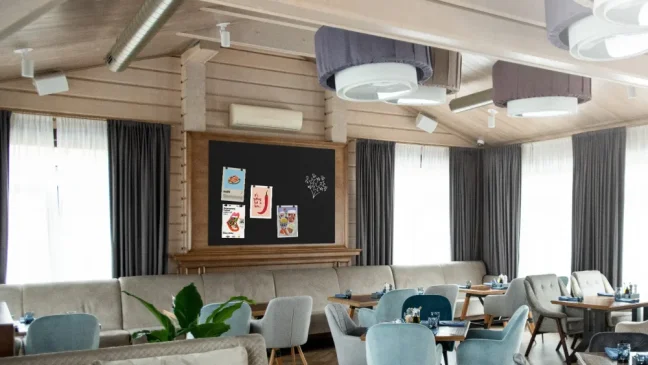 Bezrámová magnetická kriedová tabuľa magnetický panel SLIMboard 120x90 cm + PRÍSLUŠENSTVO ZADARMO