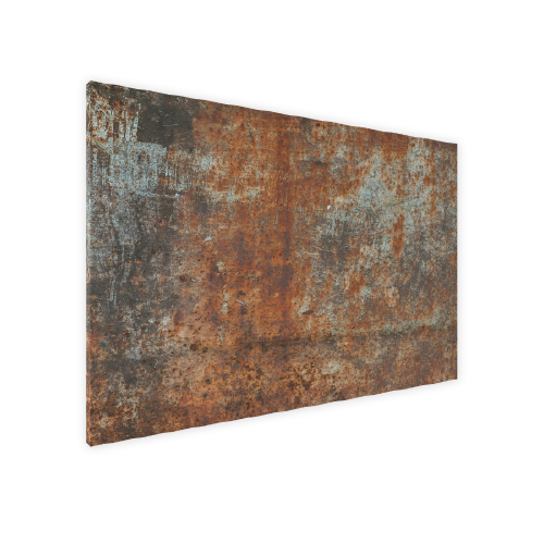 Kovový obraz korózia 90x60 ALLboards METAL