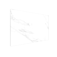 Allboards magnetická bezrámová kovová tabuľa s potlačou 60x40cm –bielý mramor
