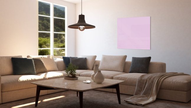 Magnetická sklenená tabuľa Queen lilac  90x60 cm
