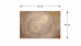 Sklenená magnetická tabule- dekoratívne obraz DREVO 60x40 cm