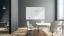 Bílá popisovací magnetická tabule 150x100 cm v hliníkovým rámu – TM IDEA® série Flex