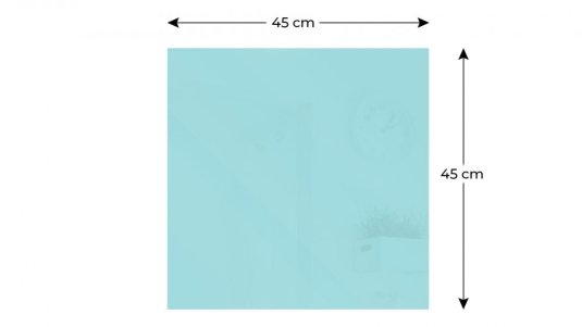 Magnetická sklenená tabuľa  Aloha 90x60 cm
