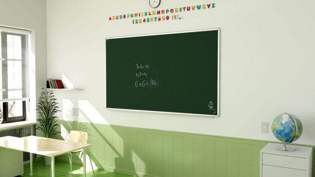 Allboards magnetická kriedová tabuľa 170x100 cm (zelená)