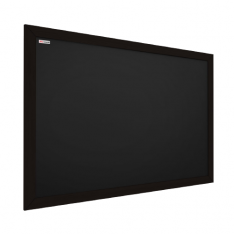 Tabule černá křídová v černém dřevěném rámu 60x40 cm