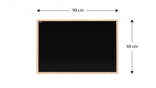 Magnetická tabule 90x60 ALLboards NATURAL