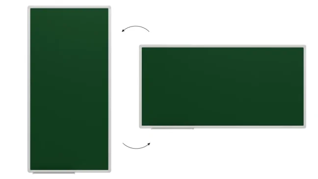 ZELENÁ magnetická křídová tabule 120 × 60 cm