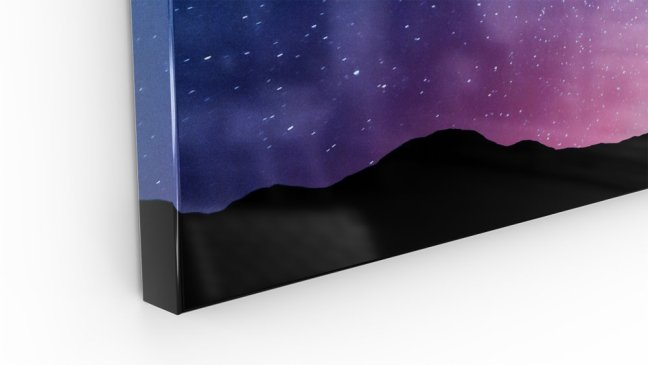 Magnetická tabuľa METALboards, mliečna dráha a strom 90x60 cm