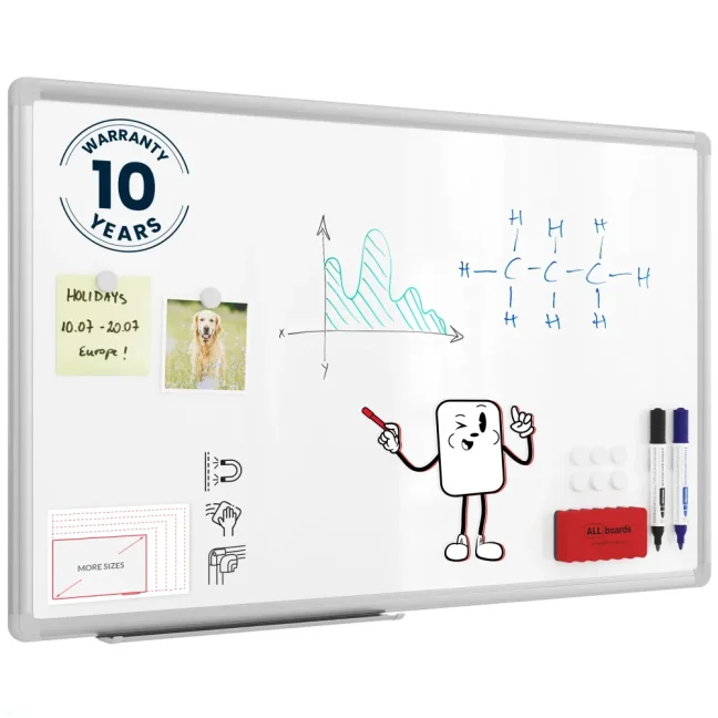 Magnetická tabule 80x50 ALLboards PREMIUM EX85