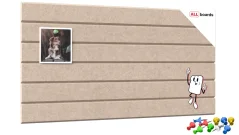 Filcové panely na zeď 60×60 cm camel