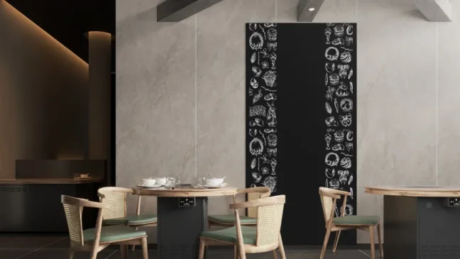 Bezrámová magnetická křídová tabule magnetický panel SLIMboard 240x120 cm + PŘÍSLUŠENSTVÍ ZDARMA