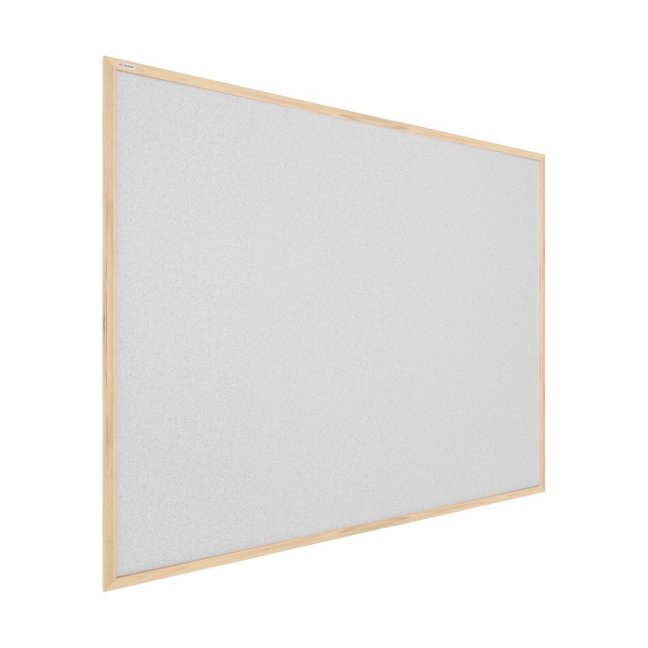 Allboards sivá korková tabuľa 100x80 cm