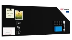 Bezrámová magnetická kriedová tabuľa magnetický panel SLIMboard 90x30 cm + PRÍSLUŠENSTVO ZADARMO