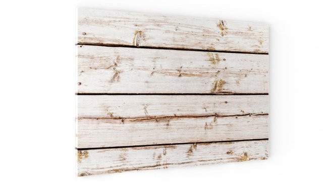 Magnetická tabuľa METALboards biela prkna 90x60 cm